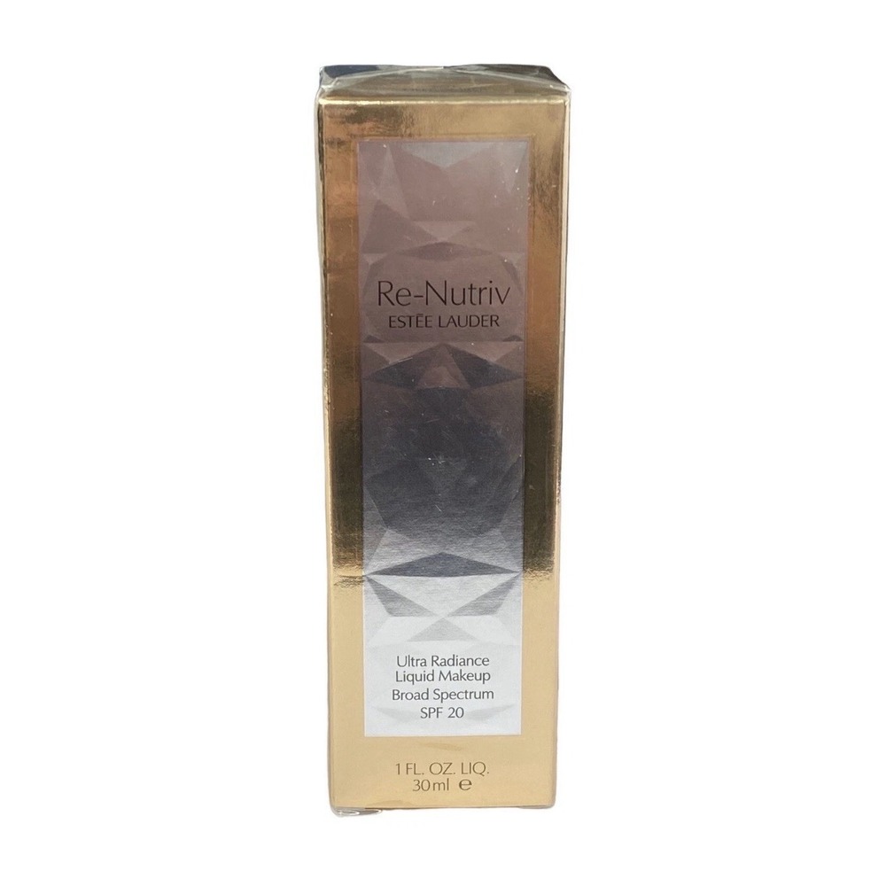 Estee Lauder Re-Nutriv Ultra Radiance Liquid Makeup SPF 20 1 oz  Espresso NIB - Picture 3 of 7